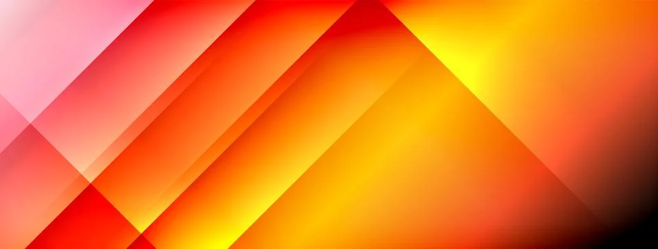 Colorful gradient with lines made of shadow and light. Creative background Ilustração Stock