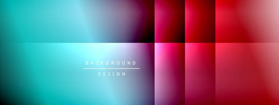 Colorful gradient with lines made of shadow and light. Creative background Stock Illustration