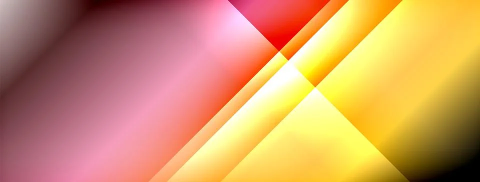 Colorful gradient with lines made of shadow and light. Creative background 스톡 일러스트