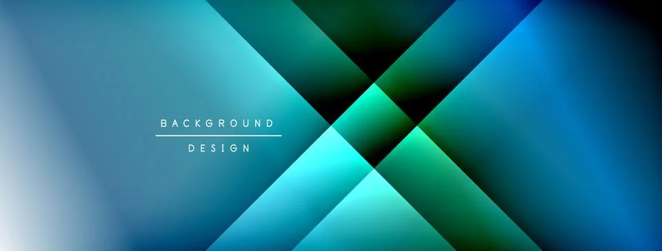 Colorful gradient with lines made of shadow and light. Creative background Stock Illustration