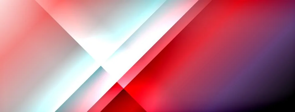 Colorful gradient with lines made of shadow and light. Creative background Stock Illustration