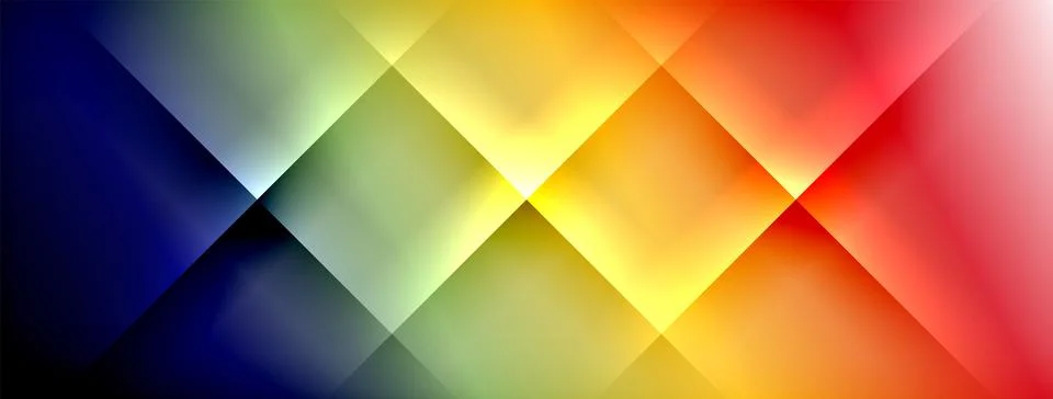 Colorful gradient with lines made of shadow and light. Creative background Illustrazione stock