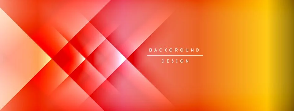 Colorful gradient with lines made of shadow and light. Creative background Stock Illustration