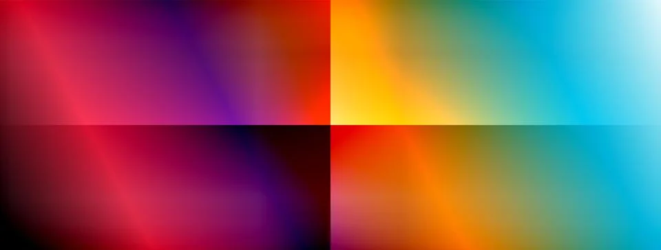 Colorful gradient with lines made of shadow and light. Creative background Stock Illustration