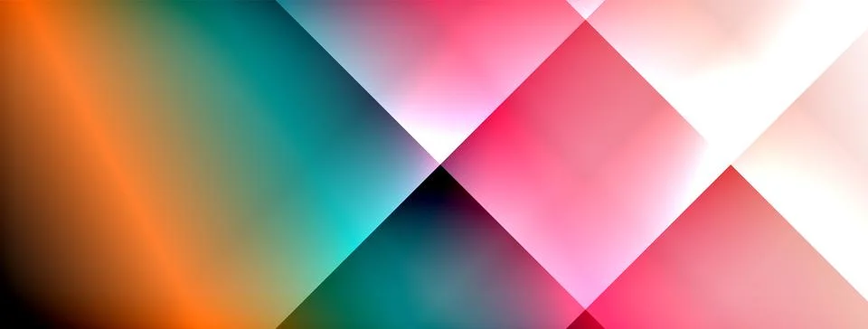 Colorful gradient with lines made of shadow and light. Creative background Illustrazione stock