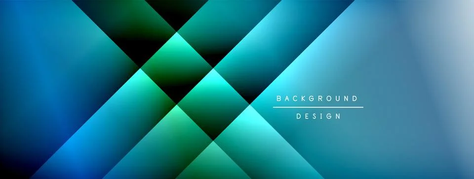 Colorful gradient with lines made of shadow and light. Creative background Stock Illustration