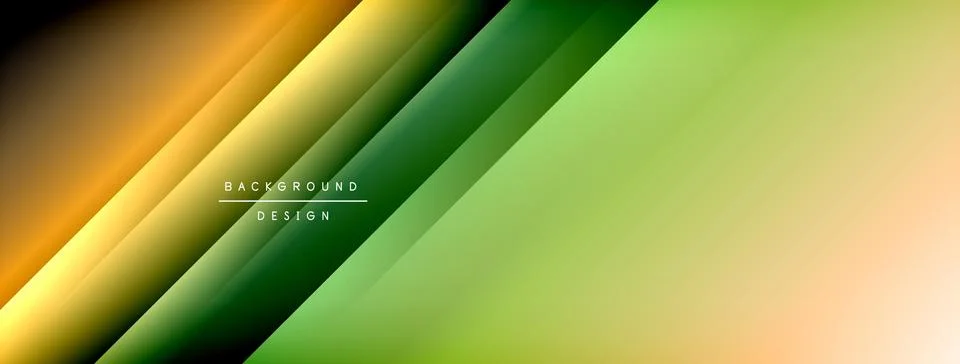 Colorful gradient with lines made of shadow and light. Creative background Ilustração Stock