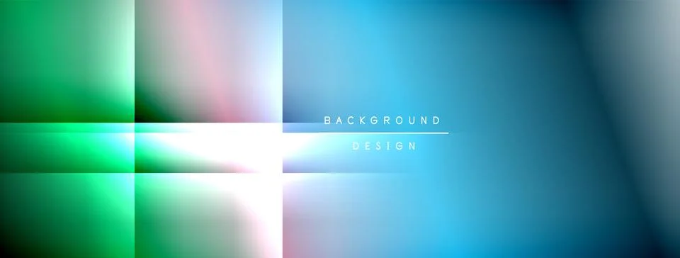 Colorful gradient with lines made of shadow and light. Creative background Stock Illustration