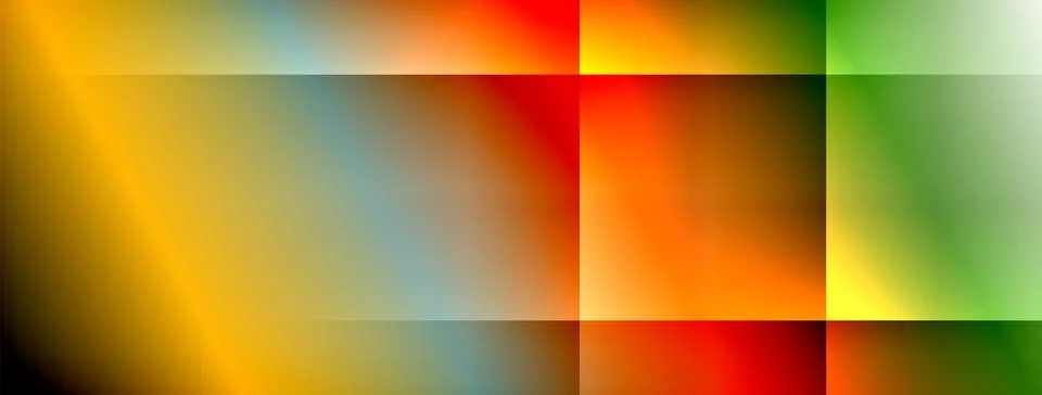 Colorful gradient with lines made of shadow and light. Creative background Stock Illustration