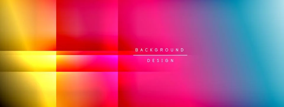 Colorful gradient with lines made of shadow and light. Creative background Illustrazione stock