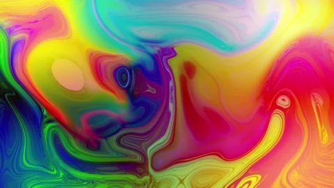 Colorful gradient liquid motion animation Stock Footage 195106273