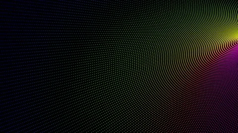 Colorful gradient particles background. Vidéo 165271474