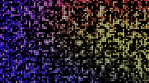 Colorful gradient particles background. Vidéo 165271928