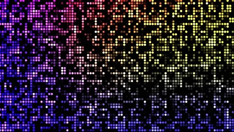 Colorful gradient particles background. Vidéo 165271938