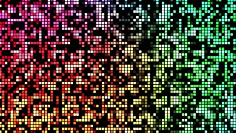 Colorful gradient particles background. Vidéo 165271940