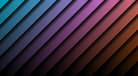 Colorful gradient smooth stripes abstract background Stock Illustration