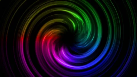 Colorful Gradient Spiral Stock Footage 220781673
