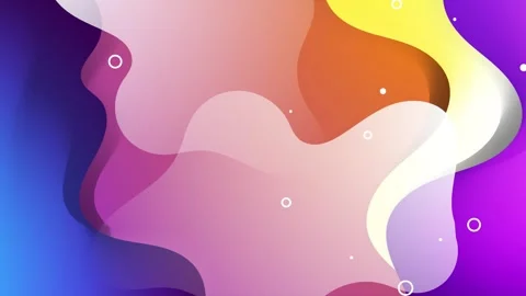 Colorful gradient wave design with dotted patterns in vibrant tones seamless 4k Stock Footage 310221830