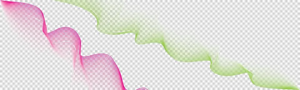 Colorful Gradient Wave Pattern Stock Illustration