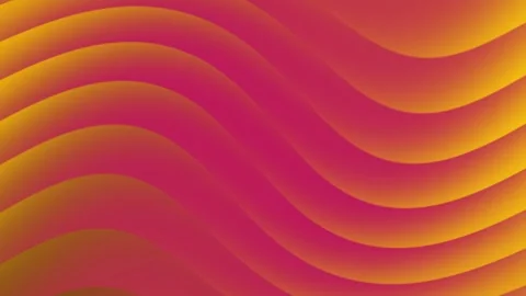 Colorful gradient waves abstract stripes motion background. Seamless loop a.. Stock Footage 332885419