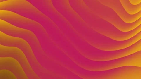 Colorful gradient waves abstract stripes motion background. Seamless loop a.. Vídeo Stock 332885424