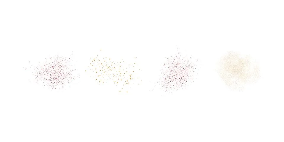 Colorful Grain Texture Collection Vector 库存插图