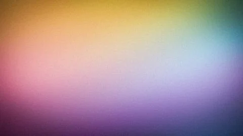 Colorful grainy gradient background with rainbow shades and soft pastel noise Illustration
