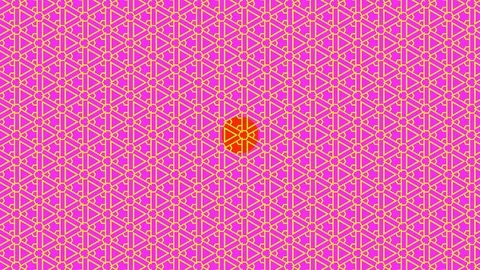 Colorful graphic pattern on background with stroboscopic and hypnotic effect. 스톡 동영상 120349474