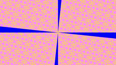 Colorful graphic pattern on background with stroboscopic and hypnotic effect. Video stock 120350709