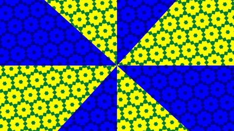 Colorful graphic pattern on background with stroboscopic and hypnotic effect. Stock-Footage 120771847