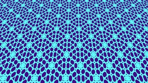 Colorful graphic pattern on background with stroboscopic and hypnotic effect. Stock Footage 122561339