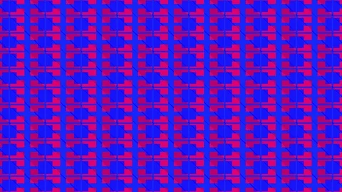 Colorful graphic pattern on background with stroboscopic and hypnotic effect. Vidéo 122811981
