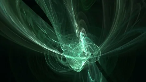 Colorful green lines pattern abstract motion background Stock Footage 70999392