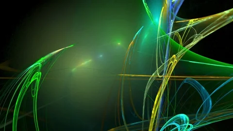 Colorful green pattern abstract motion background Stock Footage 70998023