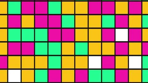 Colorful grid blocks 스톡 일러스트