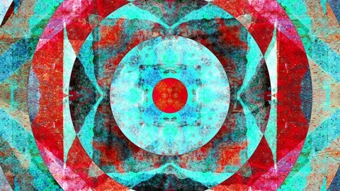 Colorful Grunge Art Background Loop 動画素材 124965601