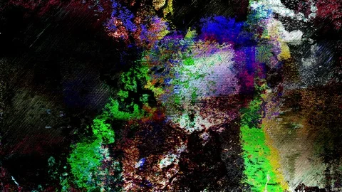Colorful Grunge Texture Background Stock Footage 93125886