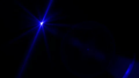 Colorful halo reflections to use as light reflections on overlay or blend layer  Stock Footage 296375108
