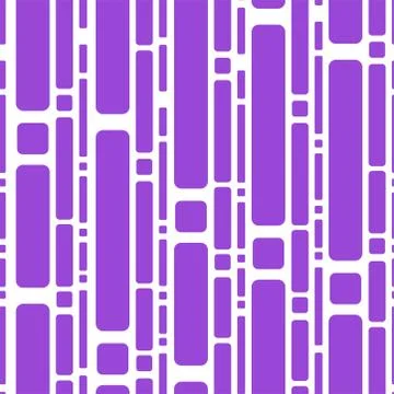 Colorful Hand painted simple rectangular pattern variation Illustrazione stock