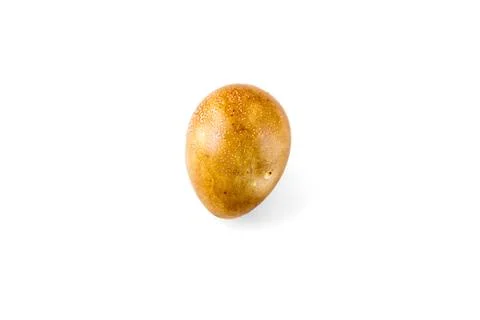 Colorful handmade easter egg isolated on a white background Stock Photos