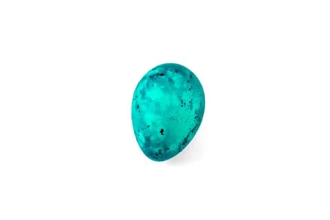 Colorful handmade easter egg isolated on a white background Stock Photos