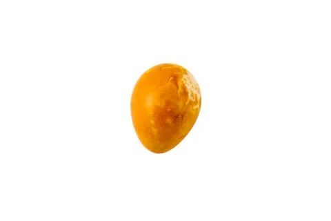 Colorful handmade easter eggs isolated on a white background Stock Photos