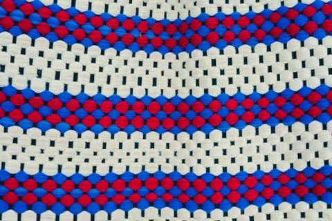 Colorful of handmade hammock.  Pattern Background, these handmad 스톡 사진