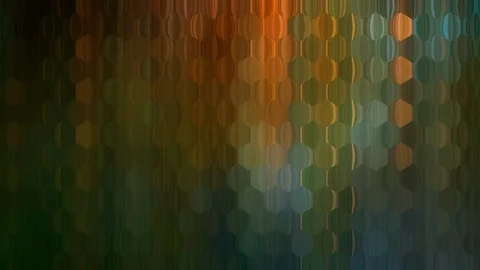Colorful hexagon abstract background loop Stock Footage 102252328