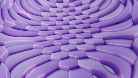 Colorful Hexagon Grid VJ Loop Seamless Loopable Background Animation Psychedelic Stock Footage 293347762