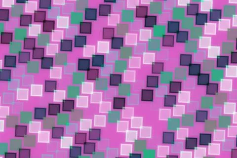 Colorful hexagon pattern with pink purple green shades 스톡 일러스트