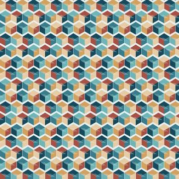 Colorful hexagonal pattern with abstract gradient design on transparent bac.. Stock Illustration