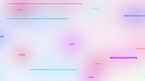 Colorful horizontal lines moving across the screen.  Abstract sliding design. Stock Footage 171612134
