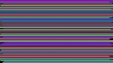 Colorful horizontal lines pattern design with gradient effect 库存插图