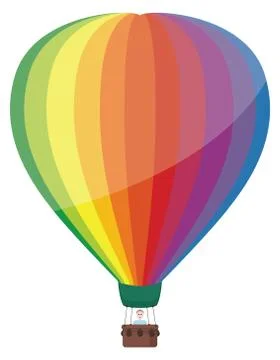 Colorful Hot Air Balloon Stock Photos